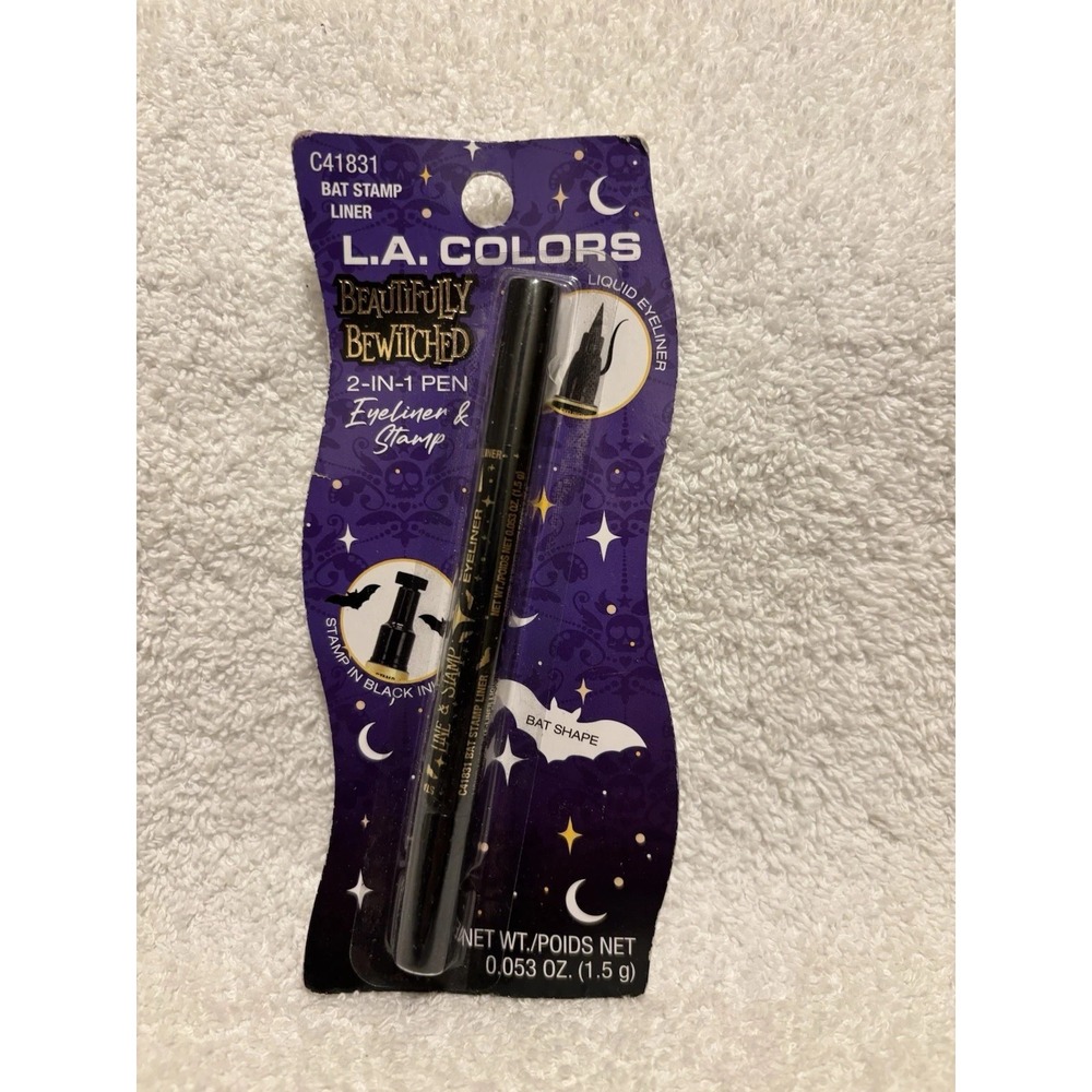 New LA Colors Beautifully Bewitched 2 In 1 Pen Bat Stamp Liner